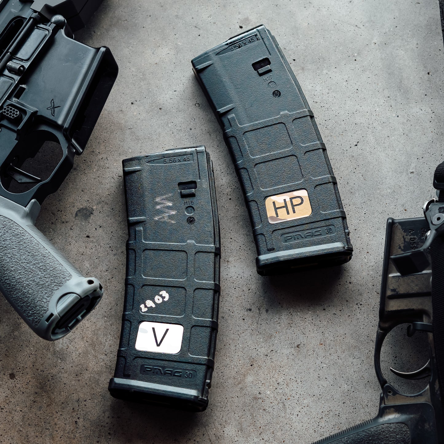 5.56 Pmag ammo type labels