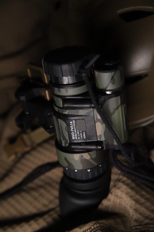 PVS14 push button wrap